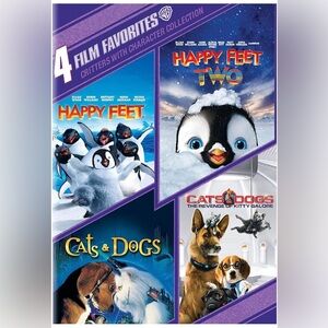 4 Film Favorites Critters with Characters Collection DVD Collection